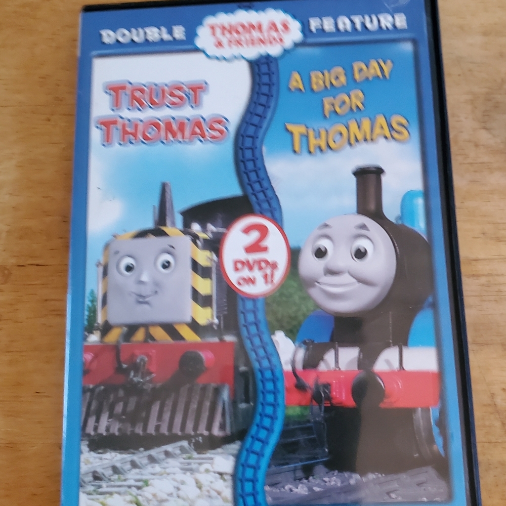 Thomas & Friends Double Feature DVD Bonus Sing a long and games